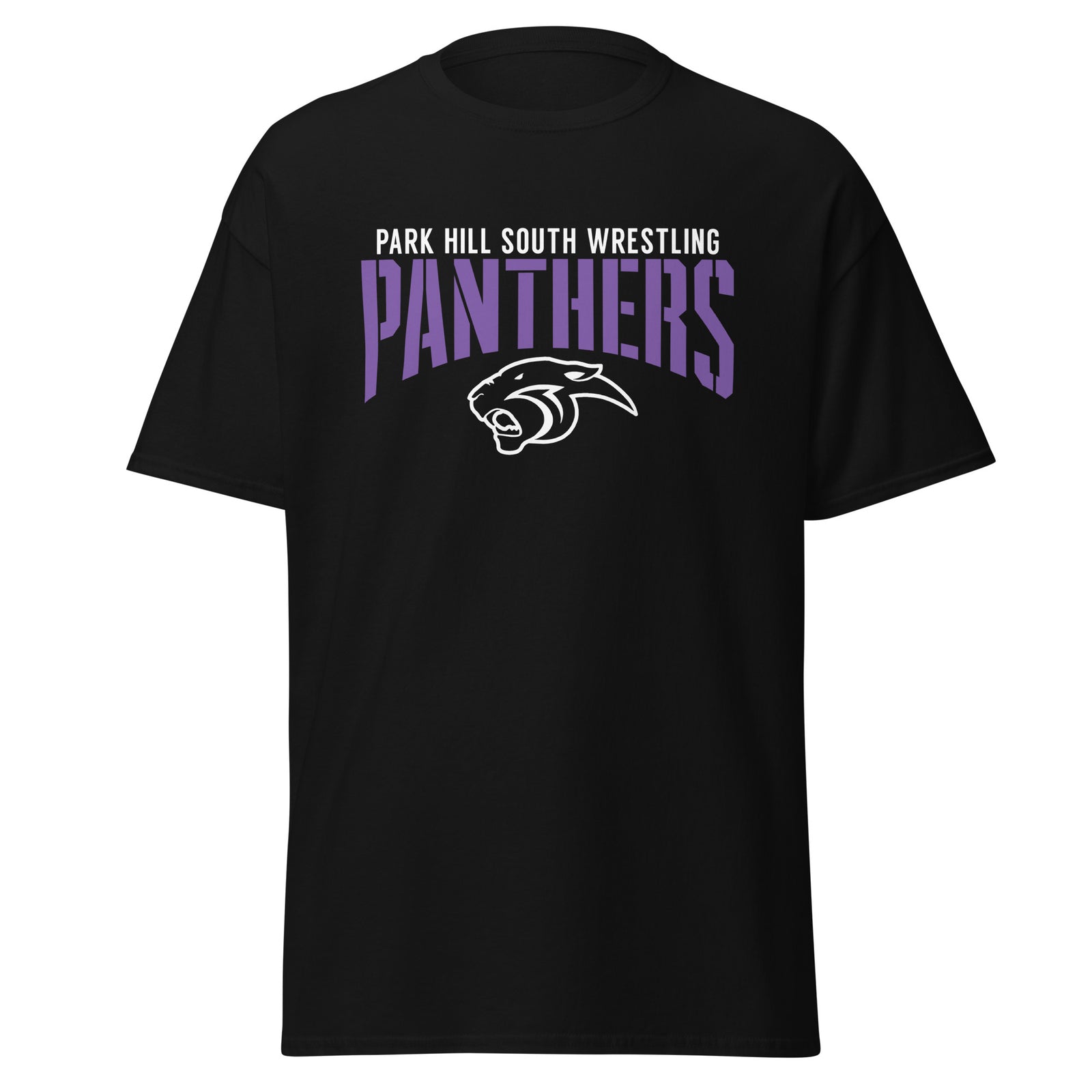 Park Hill South High School Wrestling Panthers Mens Classic Tee