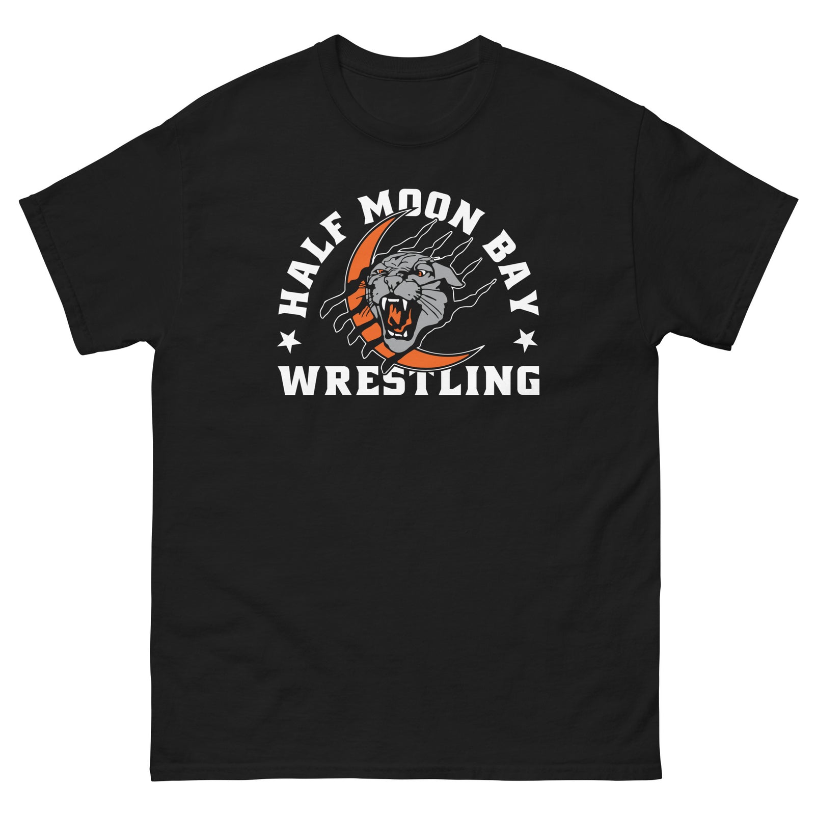 Half Moon Bay Wrestling MASCOT Mens Classic Tee