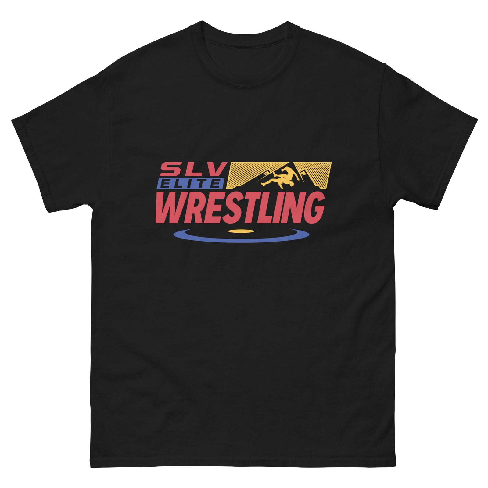 SLV Elite Wrestling Mens Classic Tee