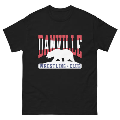 Danville Wrestling Club Black Mens Classic Tee