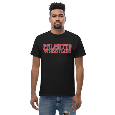 Palmetto Wrestling  Stripes Mens Classic Tee