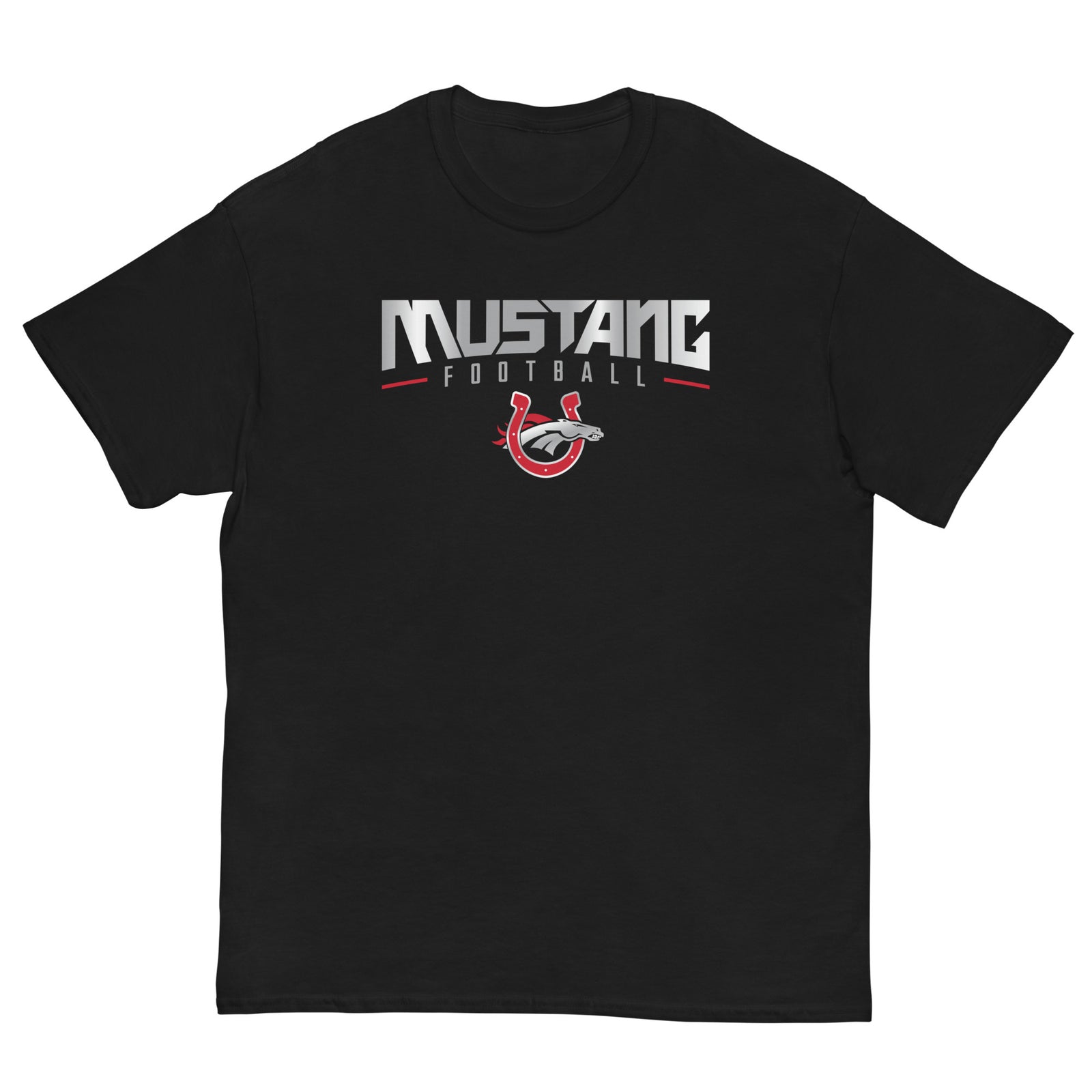 Palmetto Middle Football Black Mens Classic Tee