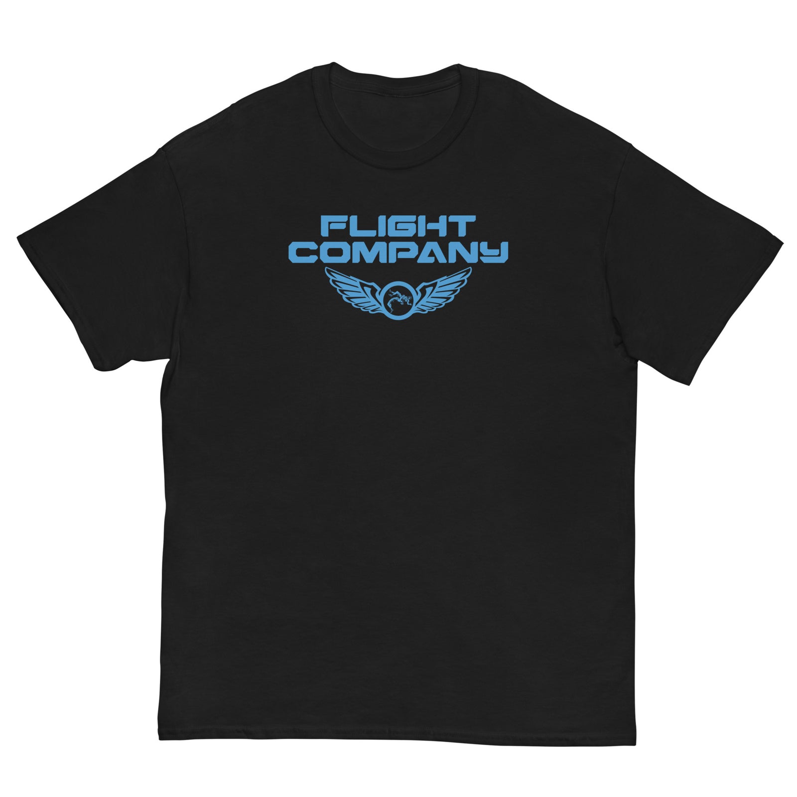 Flight Company  Black Mens Classic Tee