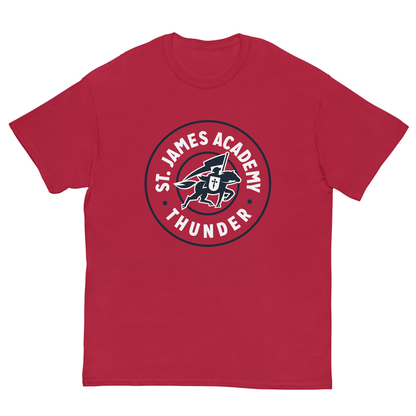 St. James Academy Cardinal Men's classic tee