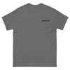 Gretna East  Grey wrestling Embroidery Mens Classic Tee