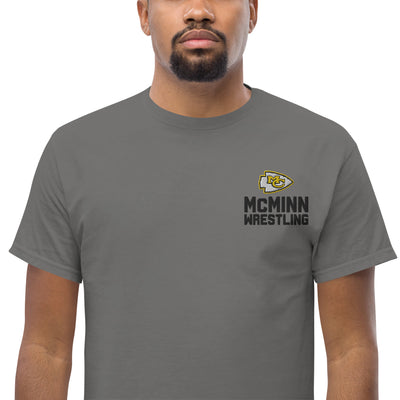 McMinn High School Wrestling  Grey Mens Classic Tee