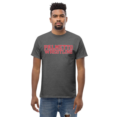 Palmetto Wrestling  Stripes Mens Classic Tee