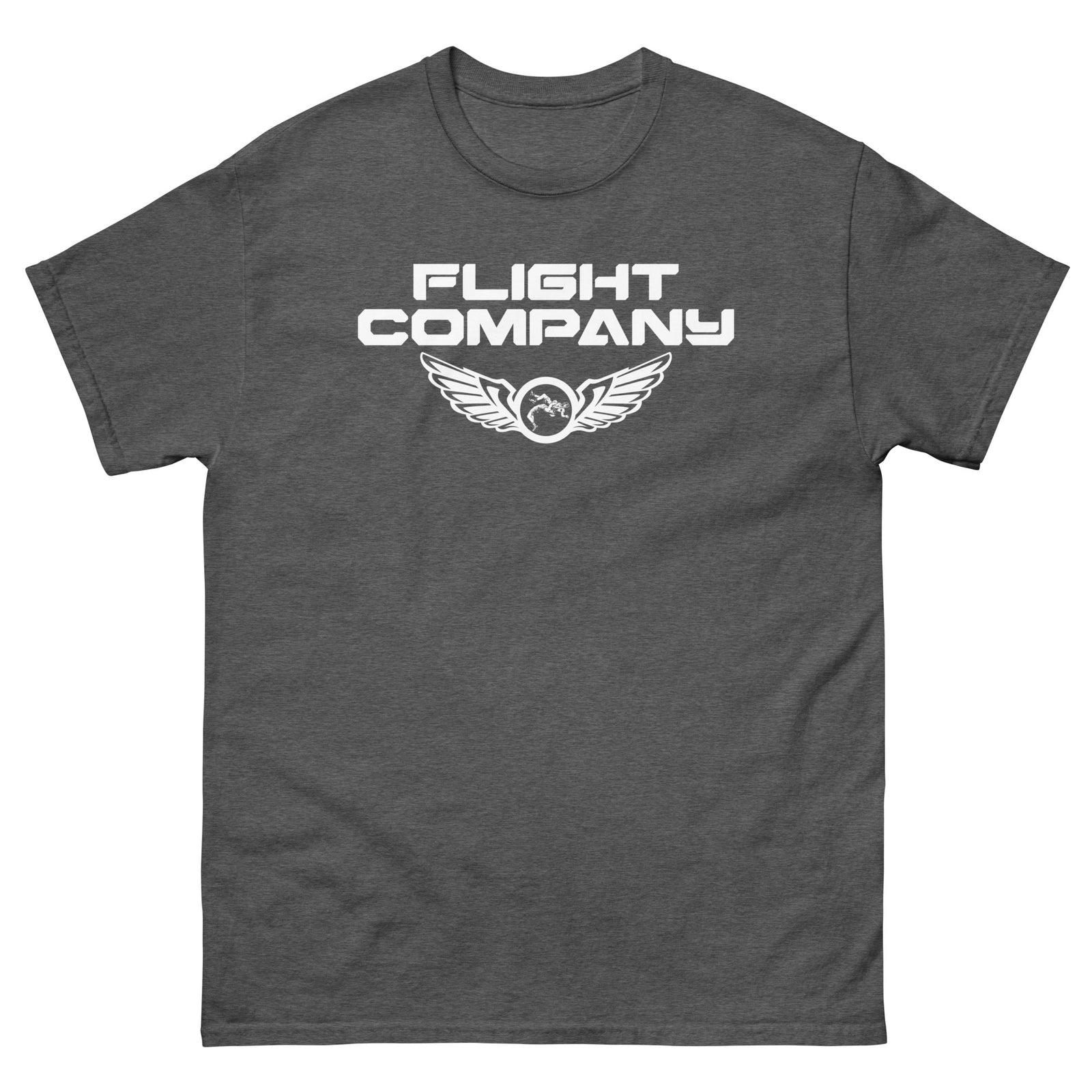 Flight Company  Grey Mens Classic Tee