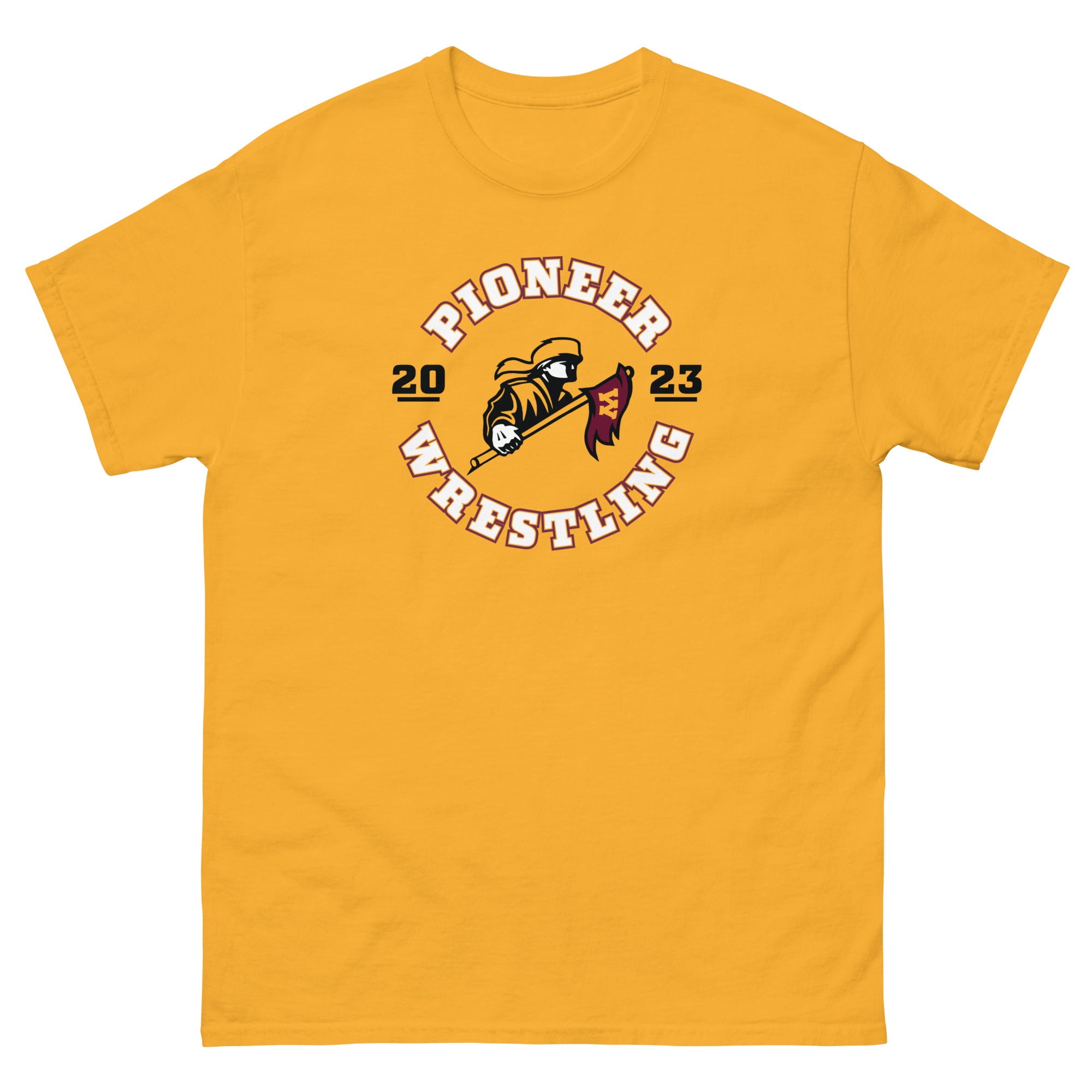 Wichita West High School Wrestling (Front Only) Mens Classic Tee