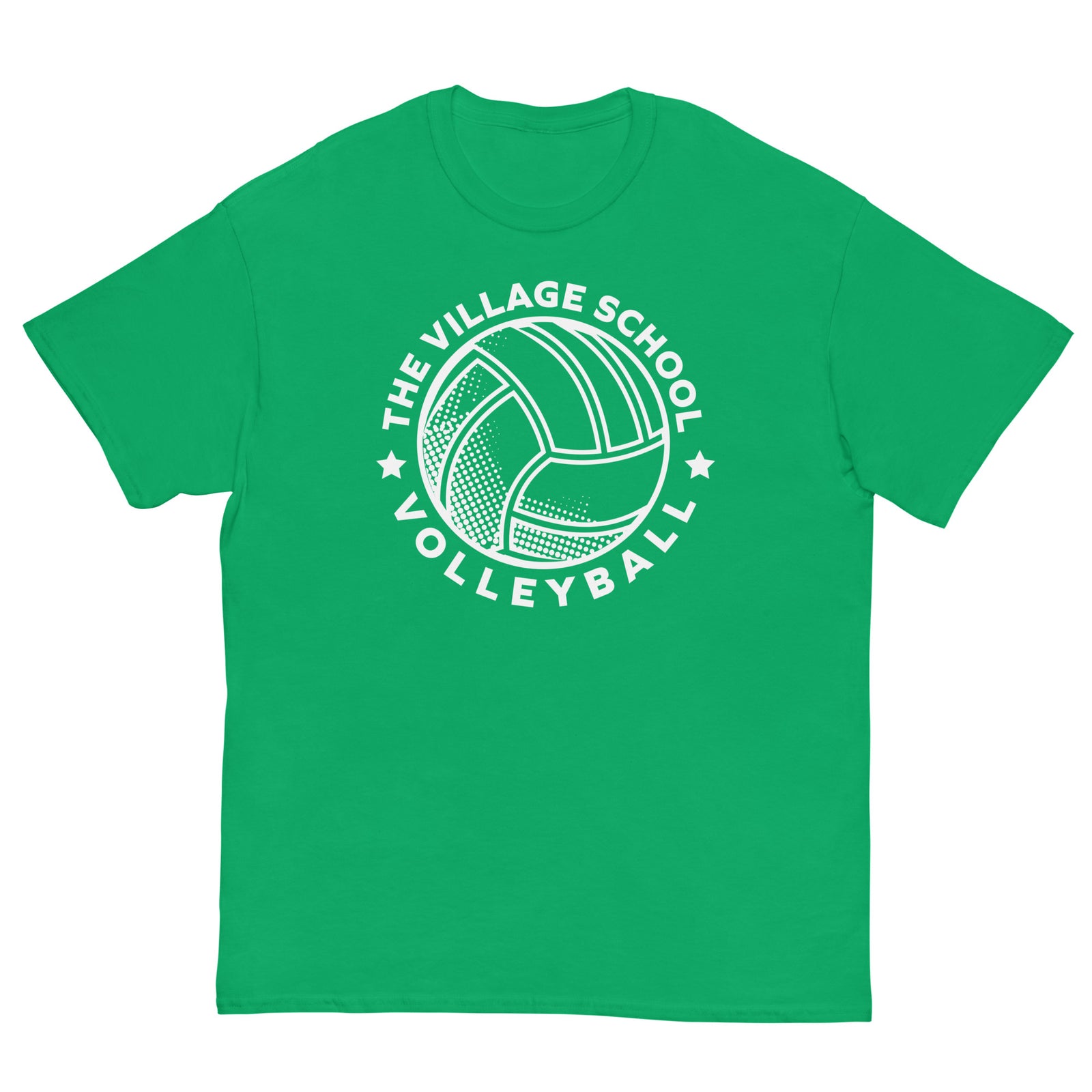 The Village School Volleyball Mens Classic Tee