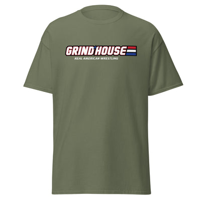 Team Grind House Real American Wrestling Men's classic tee
