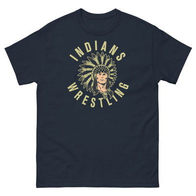 Indians Wrestling Mens Classic Tee