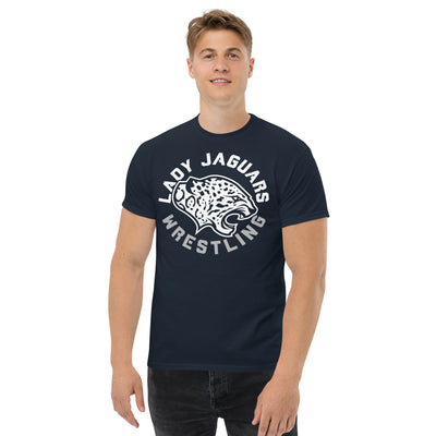 Mill Valley Lady Jaguars Navy Mens Classic Tee