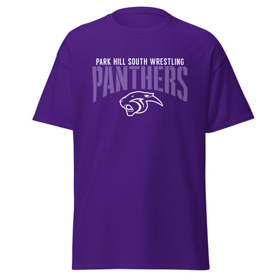 Park Hill South High School Wrestling Panthers Mens Classic Tee