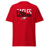Maize HS Wrestling Eagles Red Mens Classic Tee