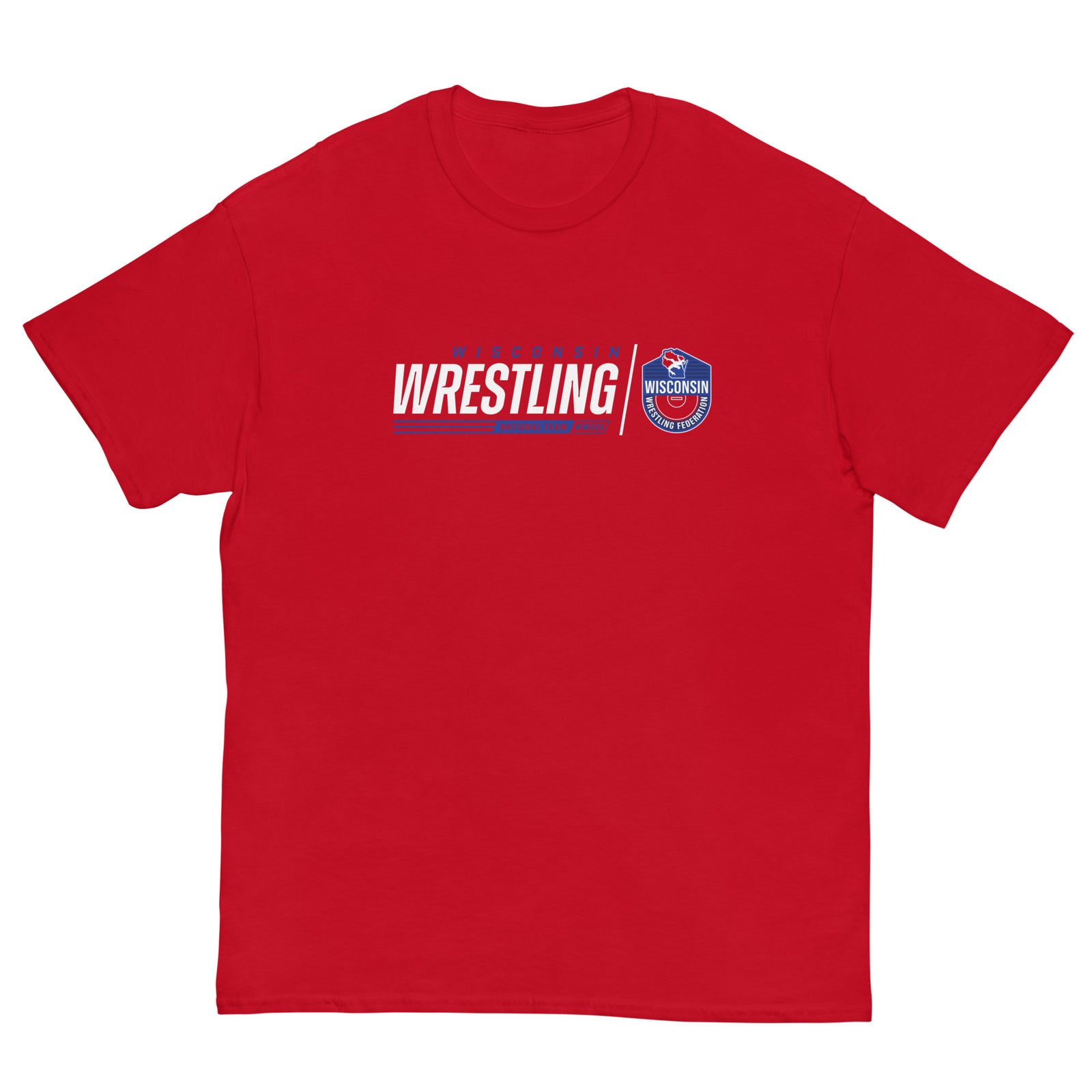 Wisconsin Wrestling Federation Wrestling 2023 Strike Mens Classic Tee
