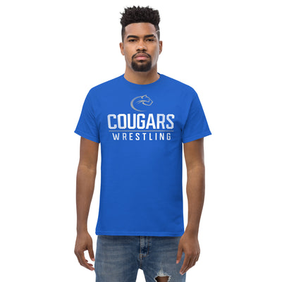 Carroll Wrestling Cougars  Mens Classic Tee
