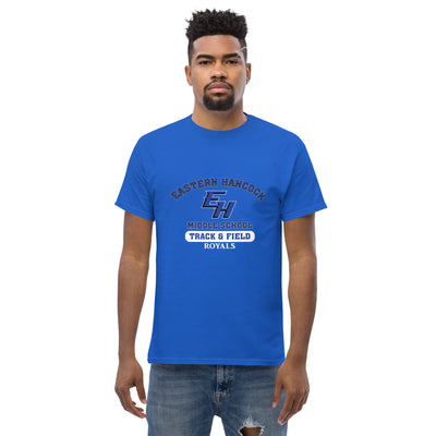 Eastern Hancock MS Track Royals Mens Classic Tee