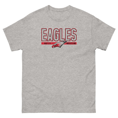 Maize HS Wrestling Eagles Mens Classic Tee