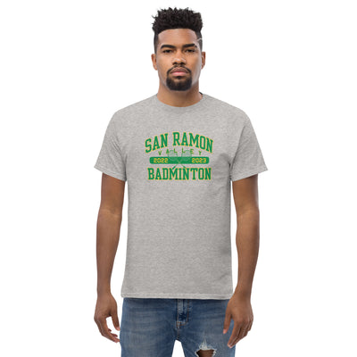 San Ramon Valley Badminton  SRV Mens Classic Tee