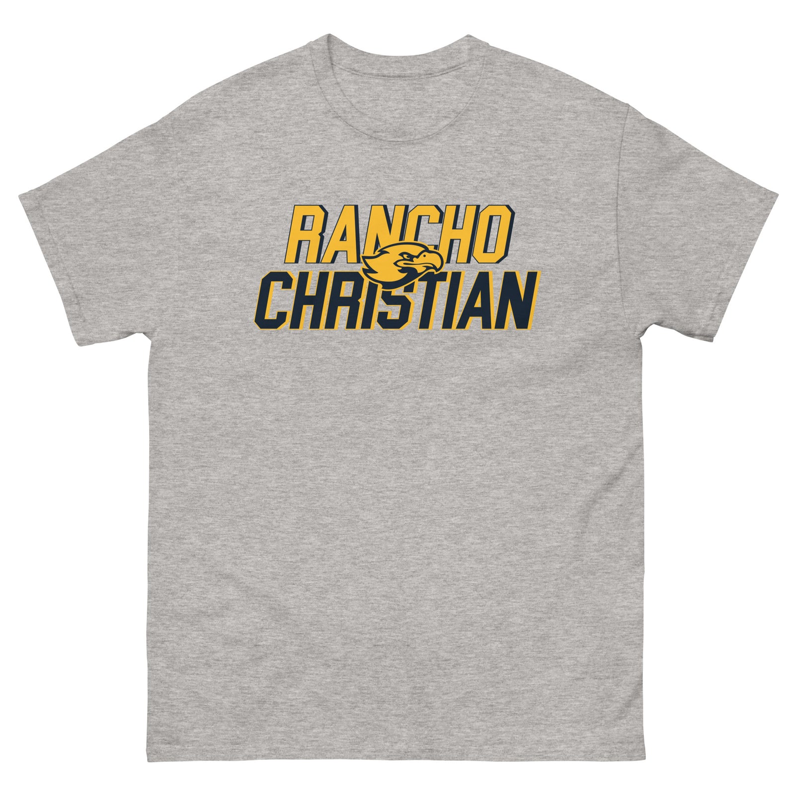 Rancho Christian High School RC Text Mens Classic Tee