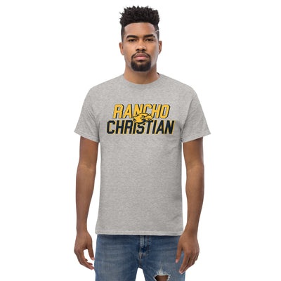 Rancho Christian High School RC Text Mens Classic Tee