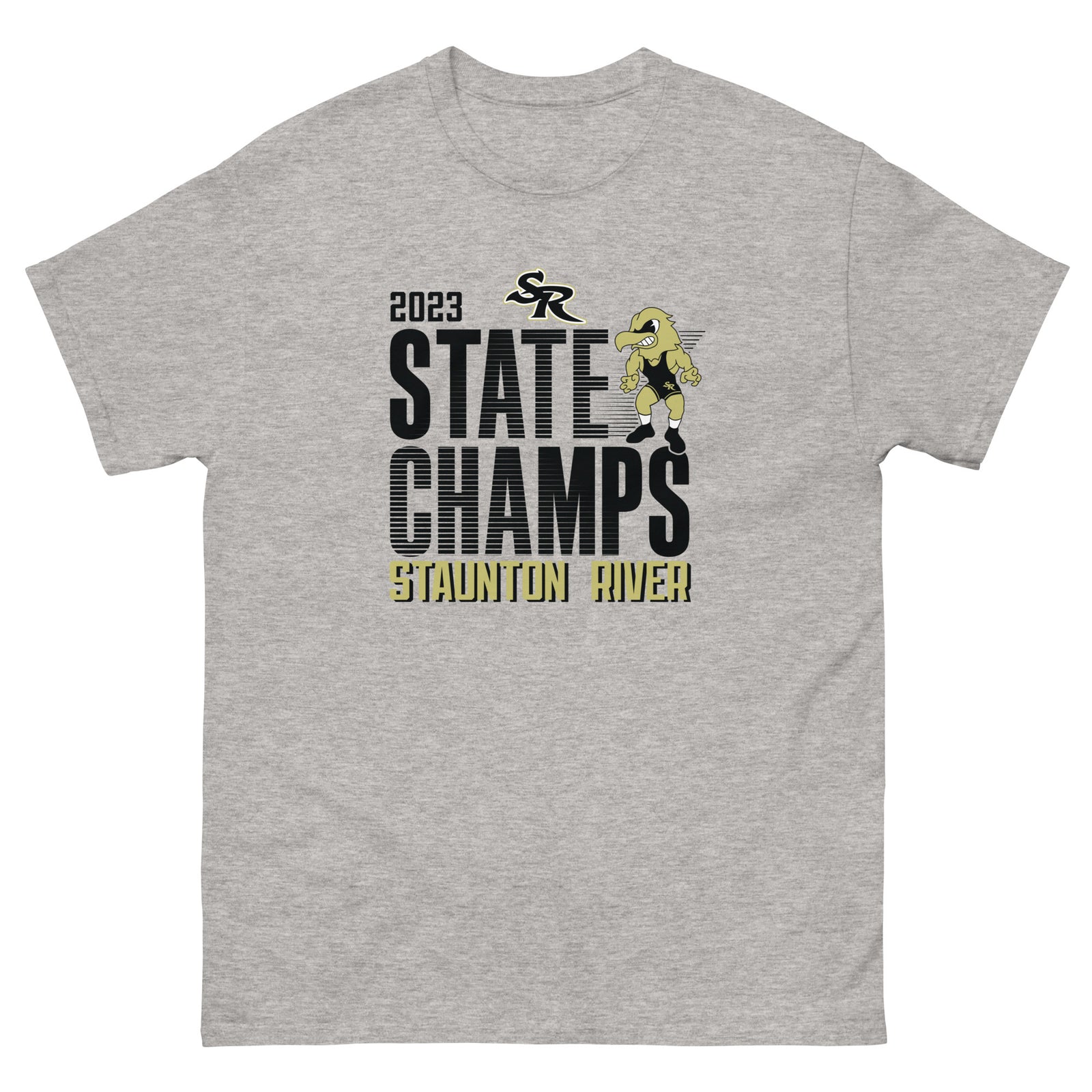 Staunton River State Champs  Grey Mens Classic Tee