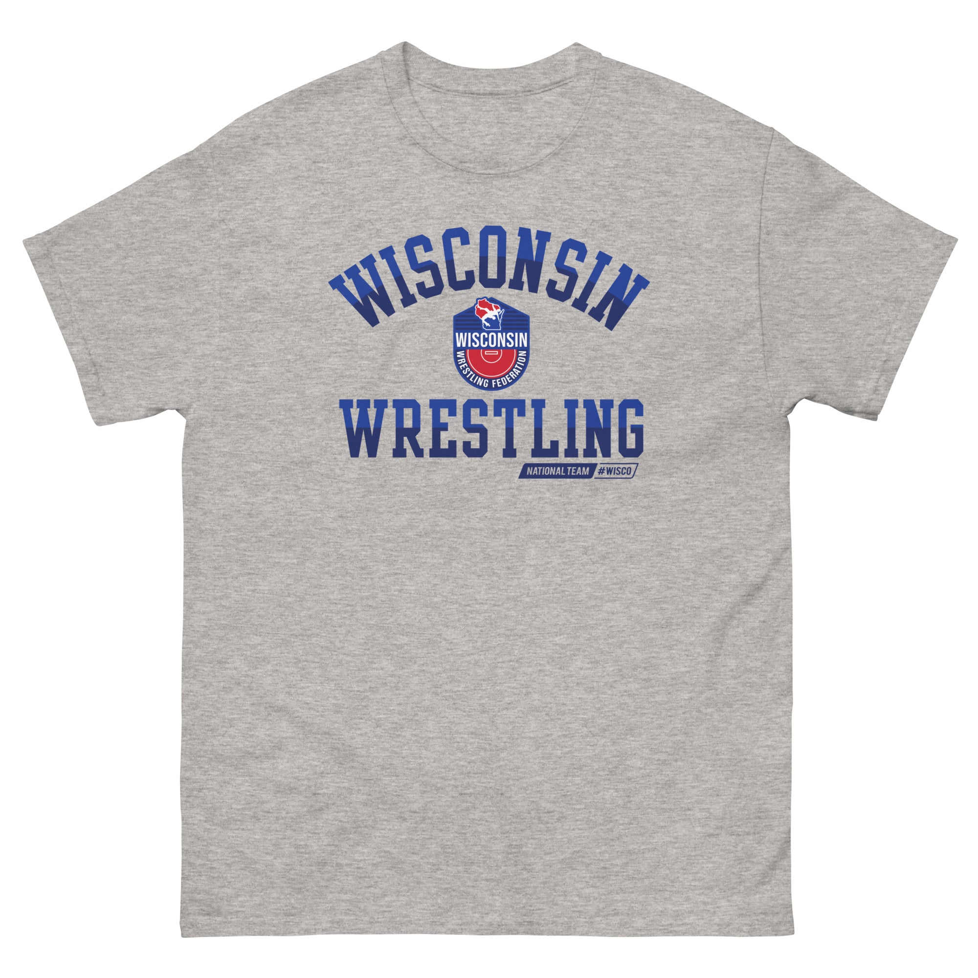 Wisconsin Wrestling Federation Wrestling 2023 Fade Mens Classic Tee