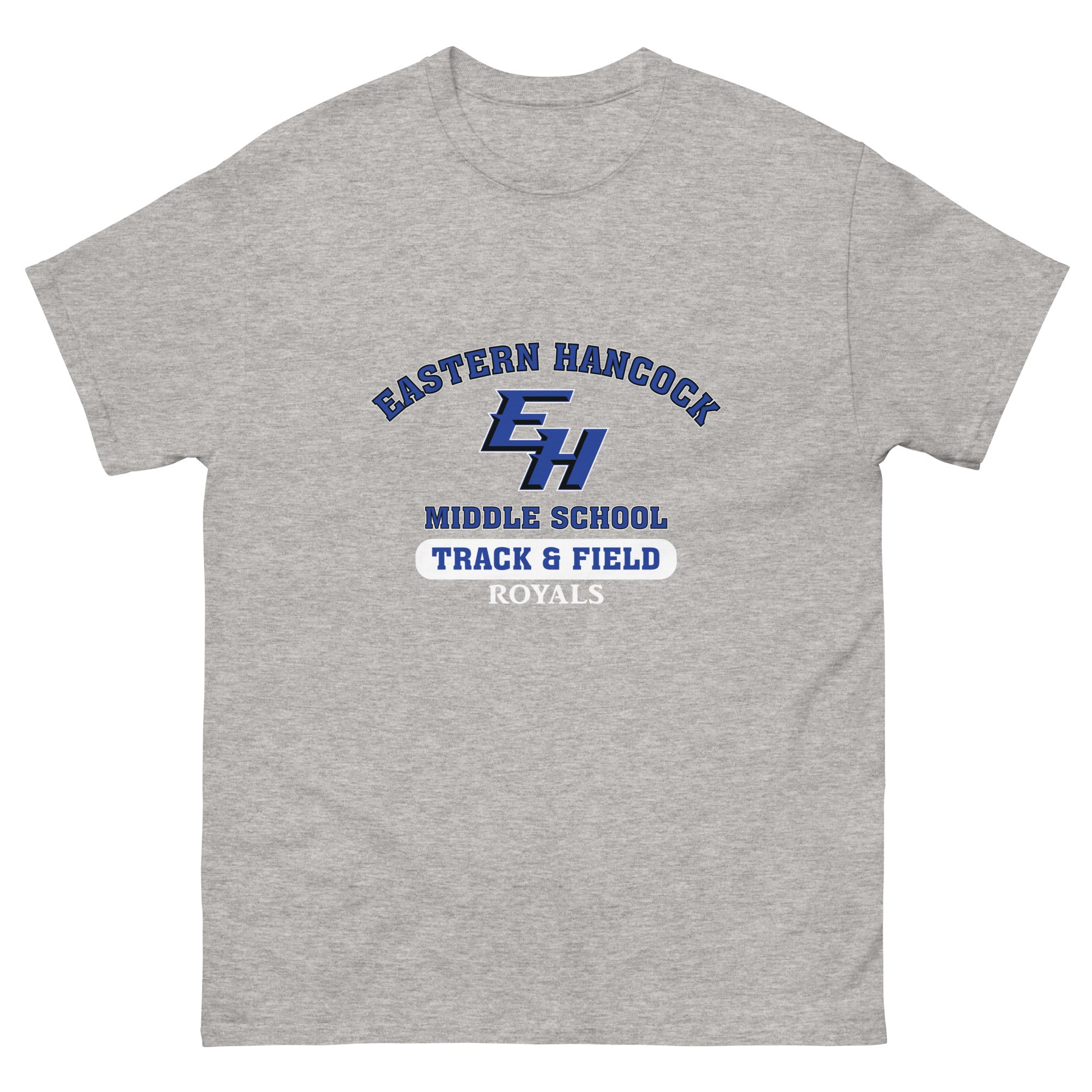 Eastern Hancock MS Track Royals Mens Classic Tee