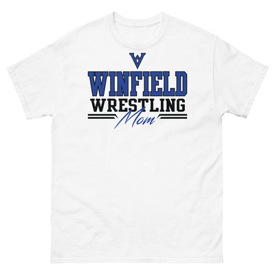 Winfield Wrestling Mom White classic tee