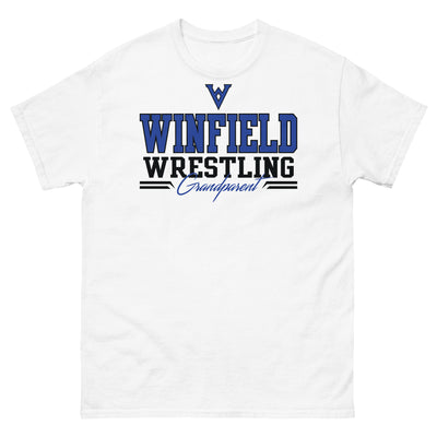 Winfield Wrestling Grandparent White Men's classic tee