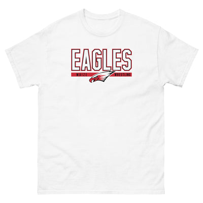 Maize HS Wrestling Eagles Mens Classic Tee