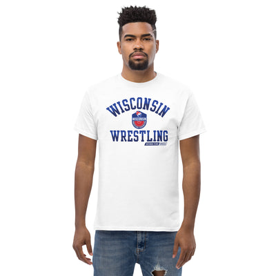 Wisconsin Wrestling Federation Wrestling 2023 Fade Mens Classic Tee