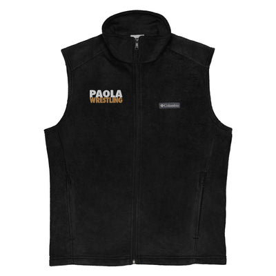 Paola Wrestling Men’s Columbia fleece vest