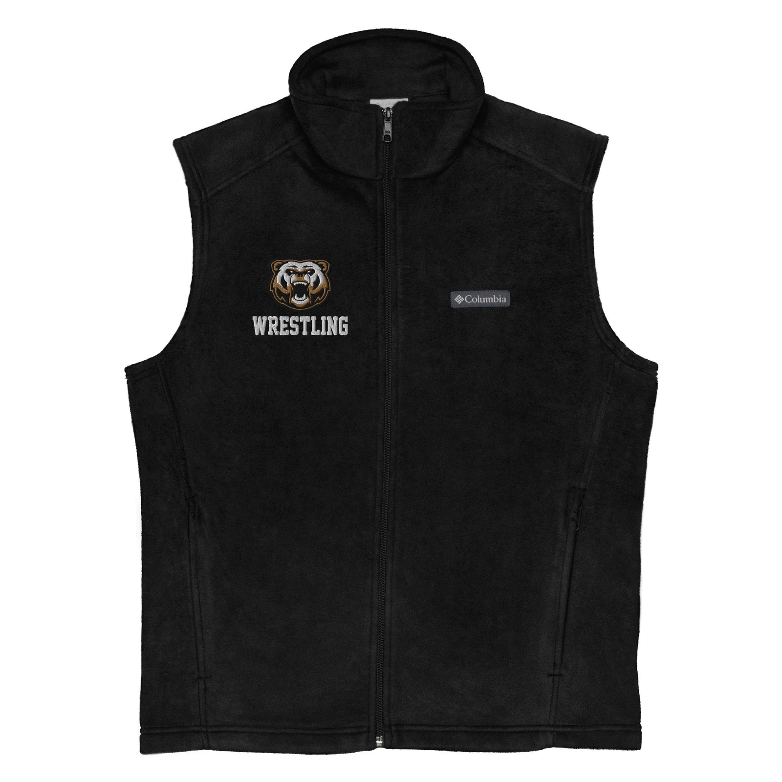 Turner Wrestling Club Mens Columbia Fleece Vest