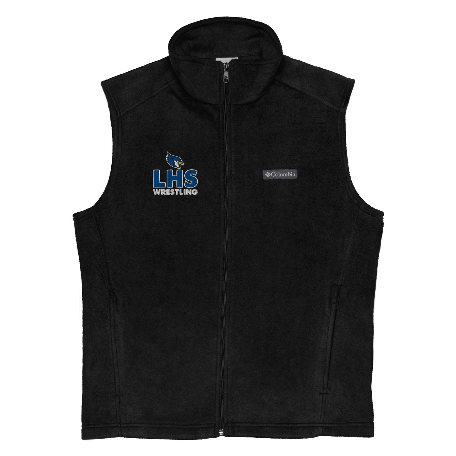 Liberty High School Wrestling  Mens Columbia Fleece Vest