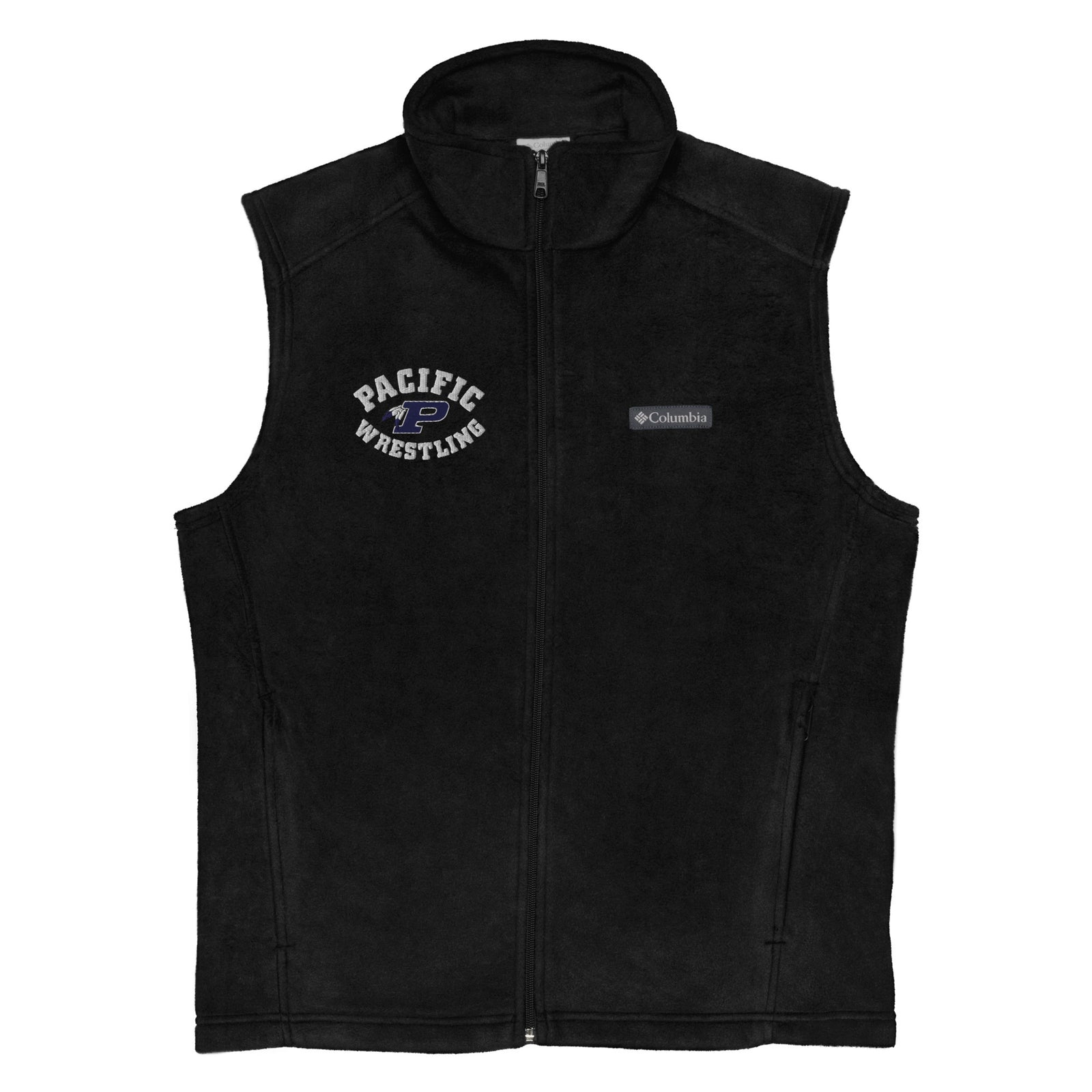 Pacific Wrestling Mens Columbia Fleece Vest