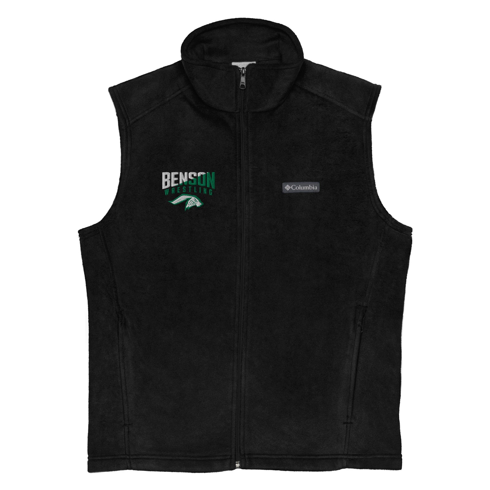 Benson Wrestling  Mens Columbia Fleece Vest