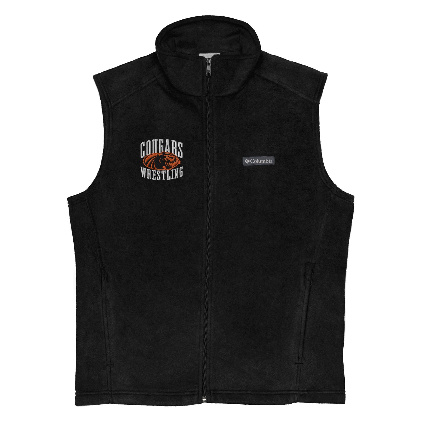 Half Moon Bay Wrestling Mens Columbia Fleece Vest