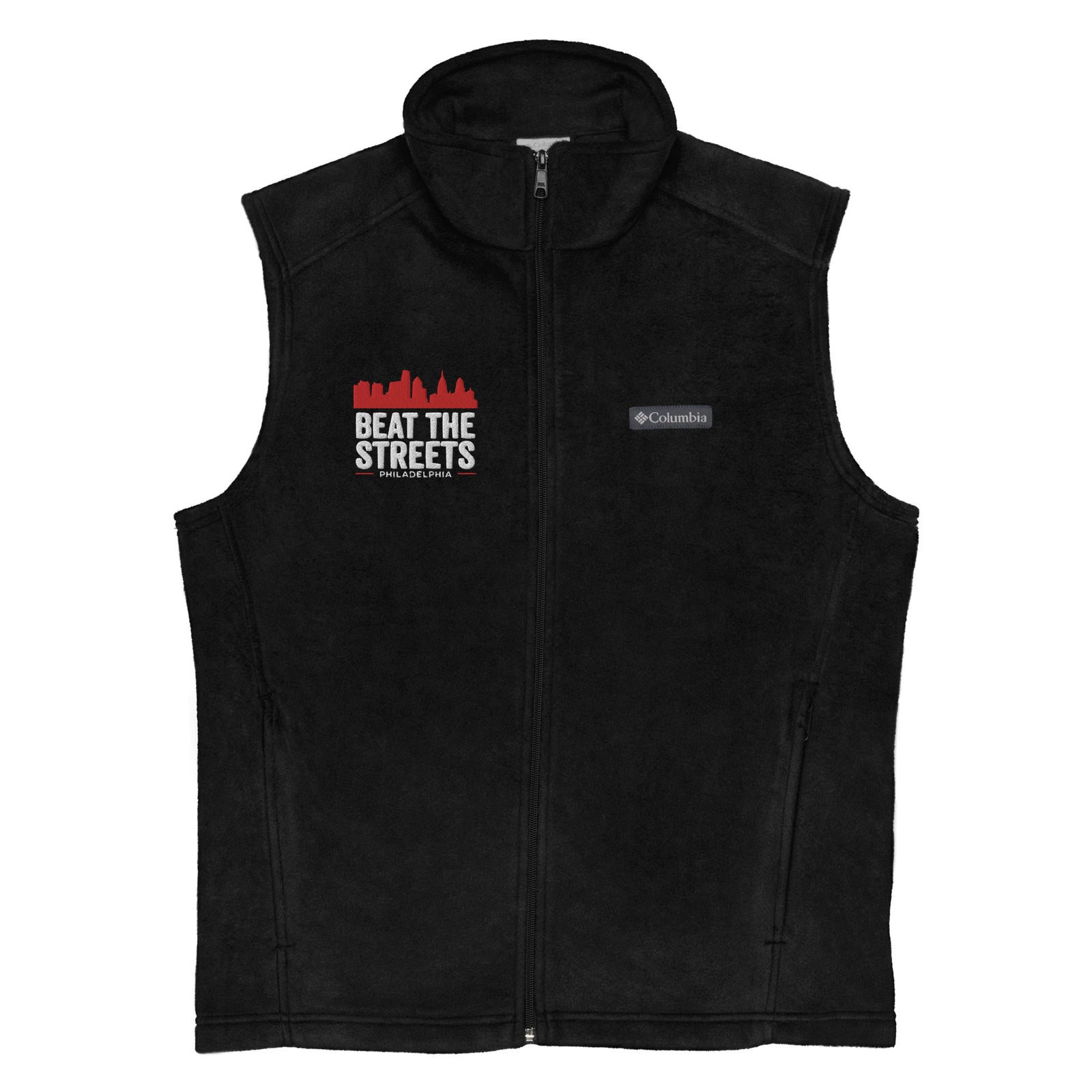 Beat the Streets Philadelphia Mens Columbia Fleece Vest