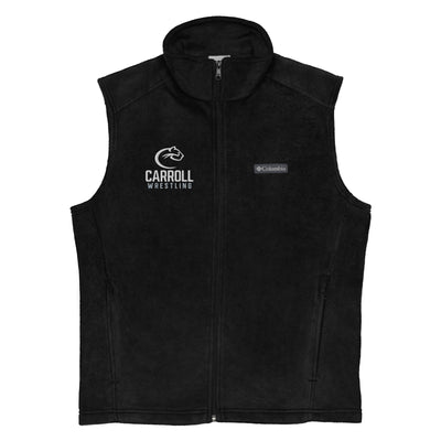 Carroll Wrestling Mens Columbia Fleece Vest