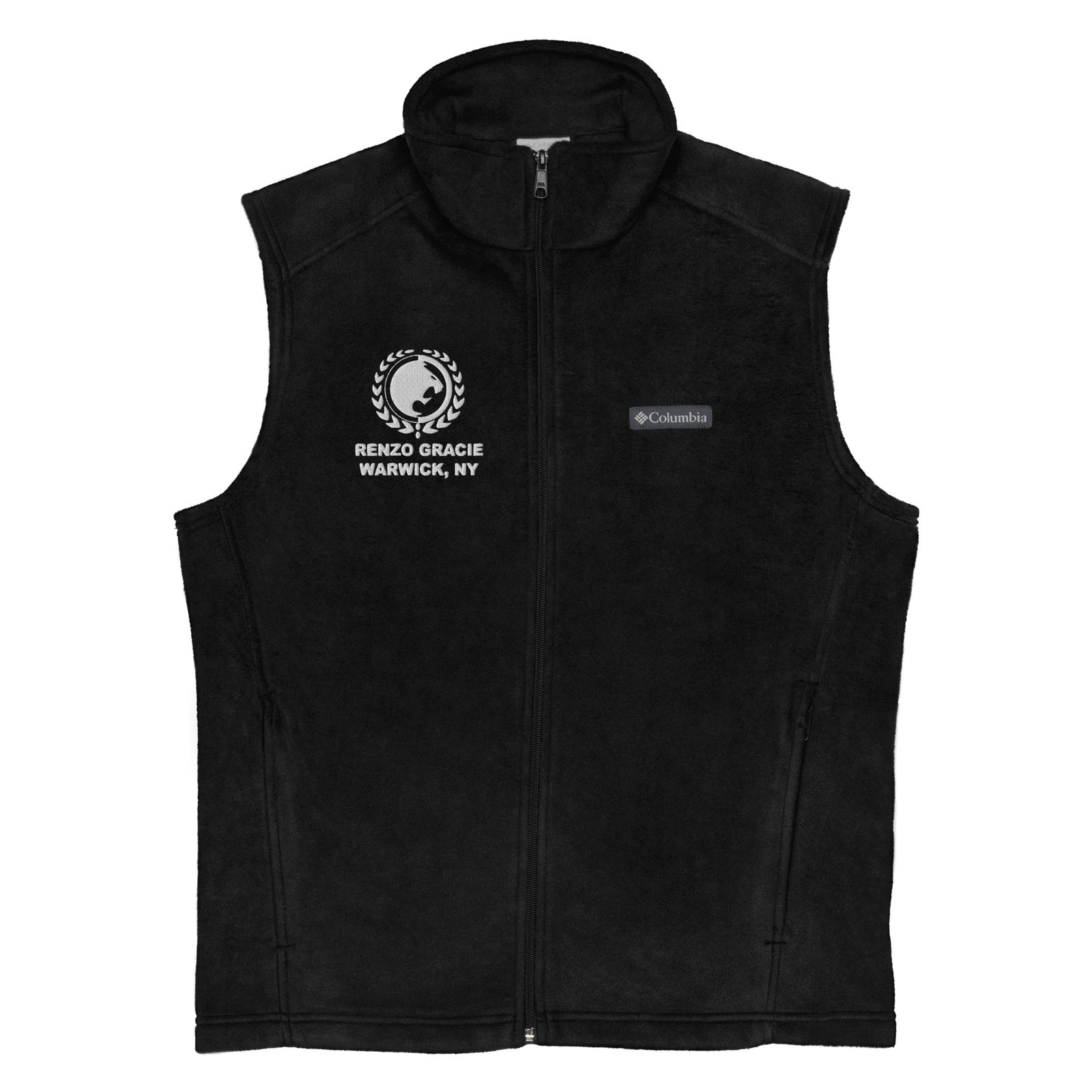 Renzo Gracie Jiu-Jitsu  Mens Columbia Fleece Vest