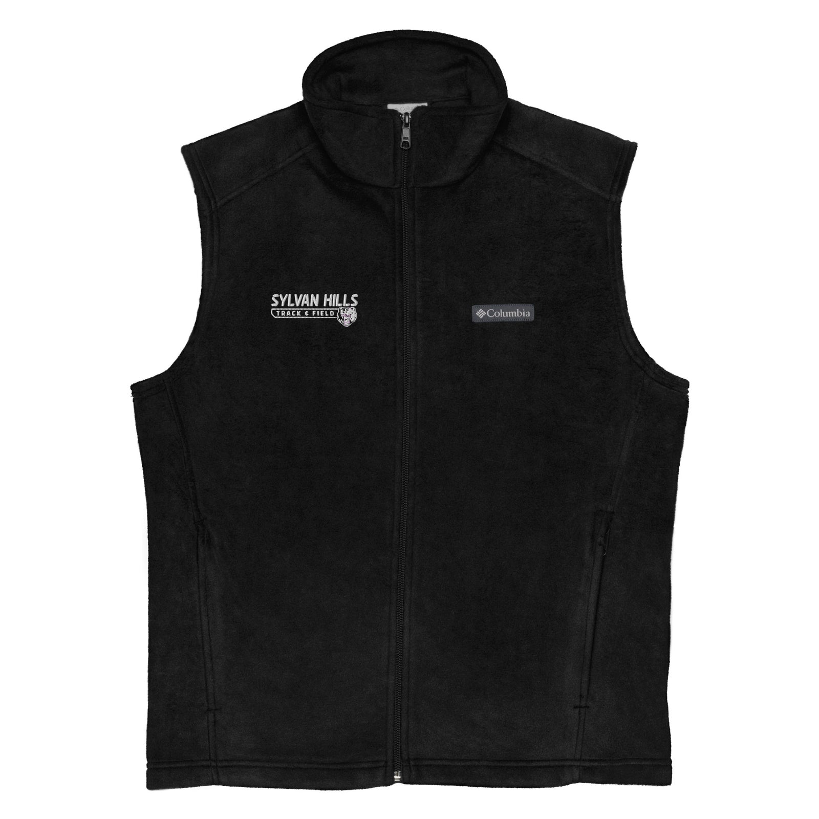 Sylvan Hills Track and Field Mens Columbia Fleece Vest