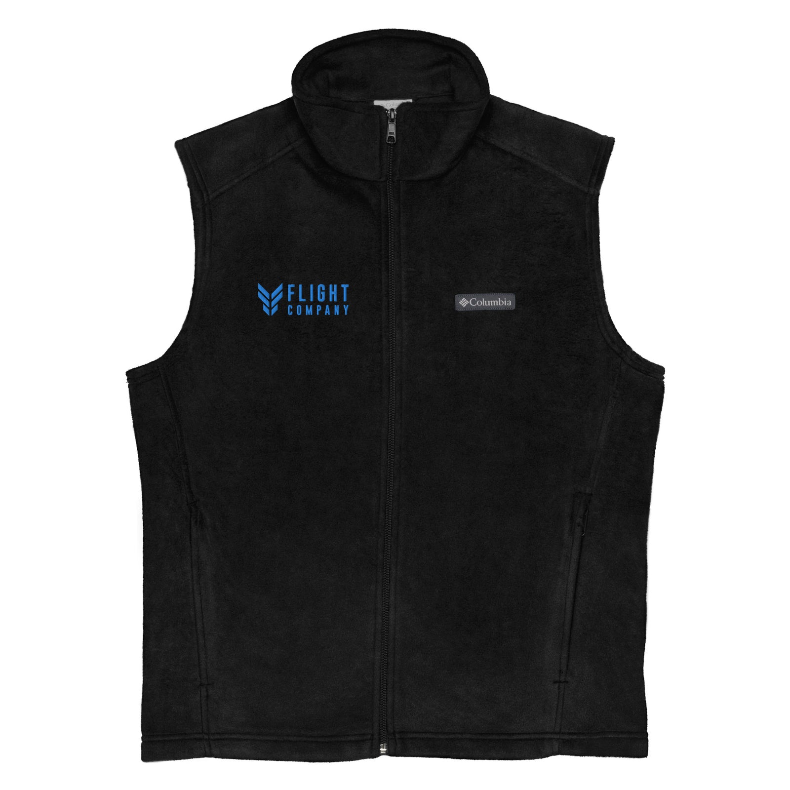 Flight Company  Embroidered Mens Columbia Fleece Vest