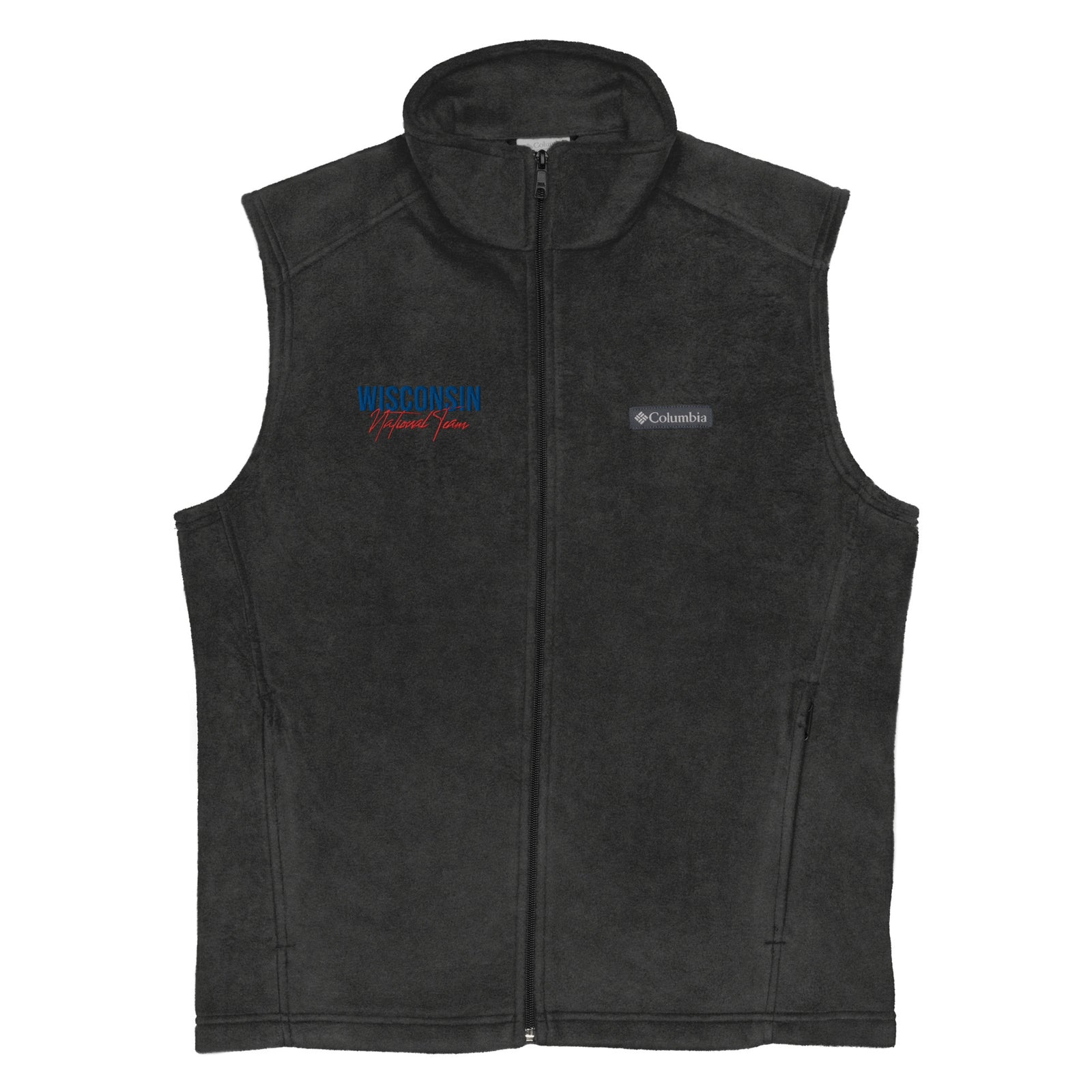 Wisconsin Wrestling Federation Wrestling 2023 Mens Columbia Fleece Vest