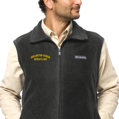 Burlington-Edison HS Wrestling Mens Columbia Fleece Vest