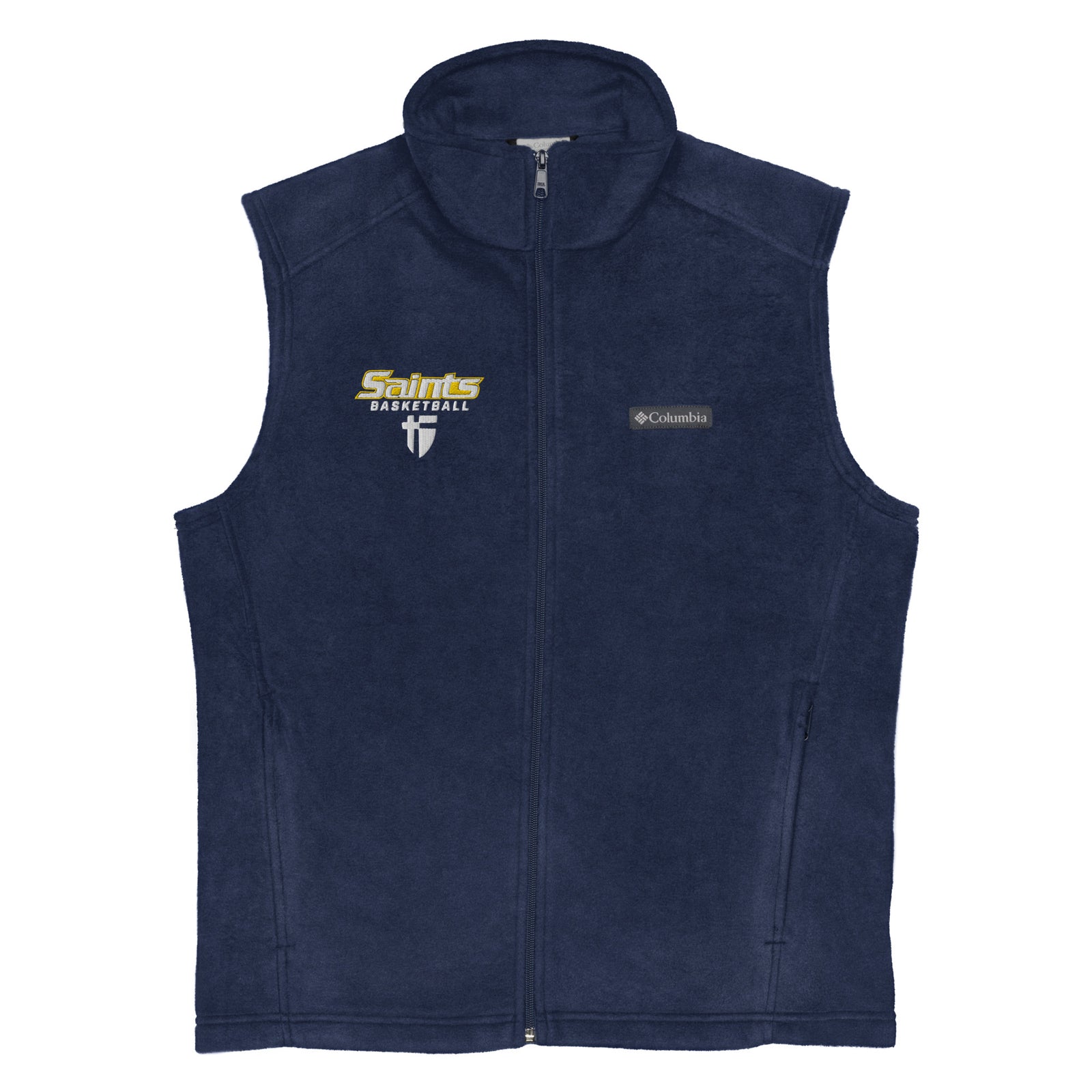 Saints Basketball Men’s Columbia fleece vest
