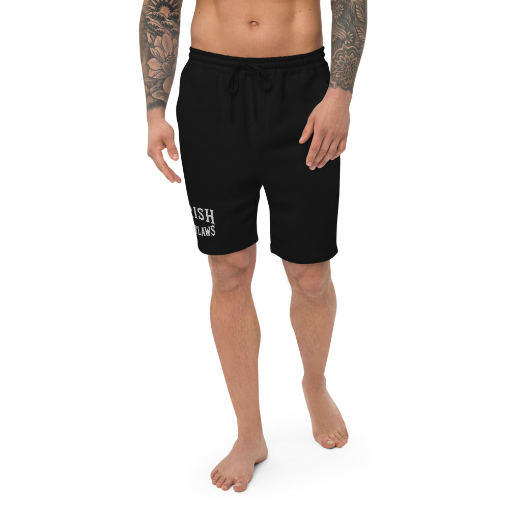 Irish Outlaws Men's Fleece Shorts - Embroidered