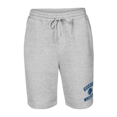Goddard HS Wrestling Men's fleece shorts - embroidered