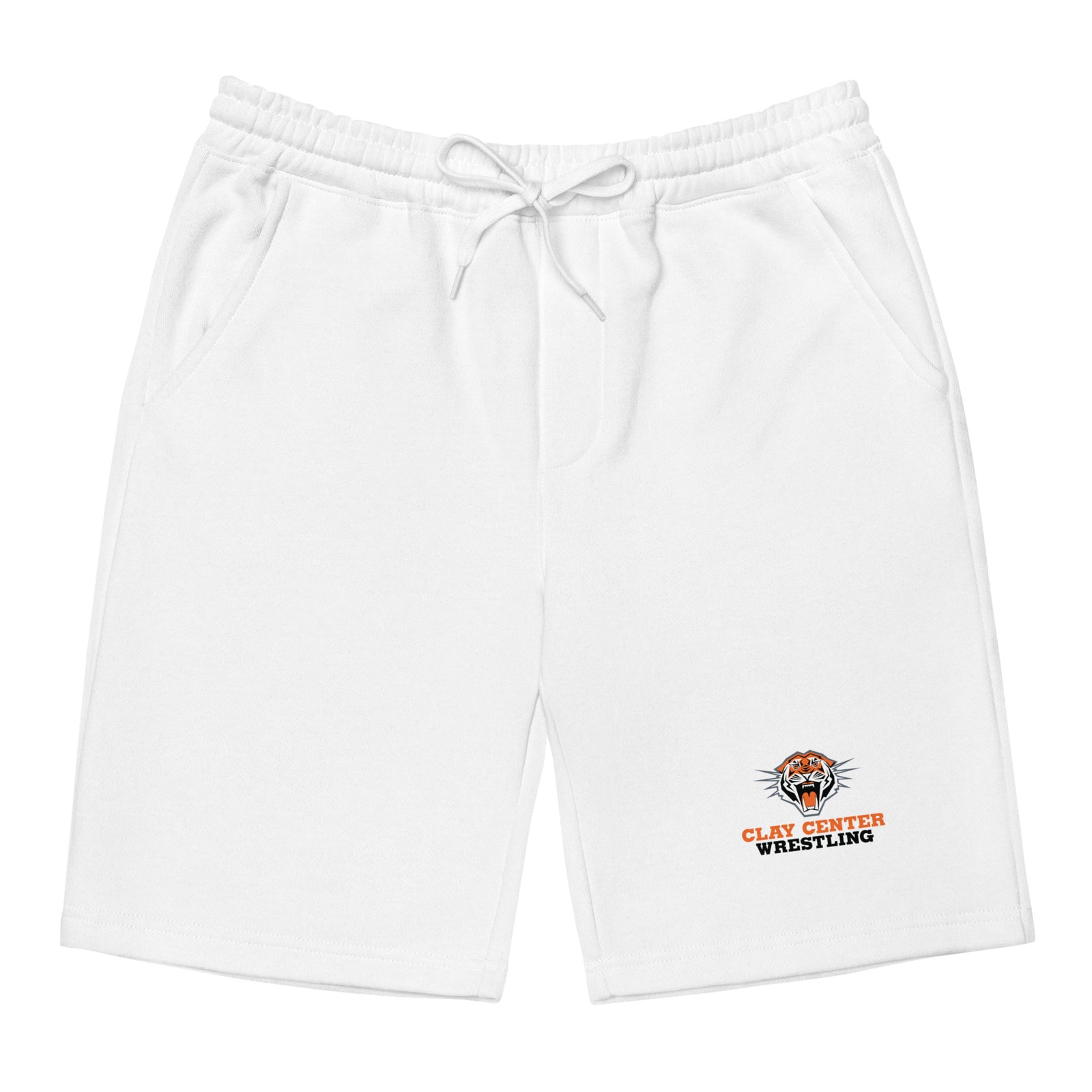 Clay Center Community HS Wrestling Mens Fleece Shorts
